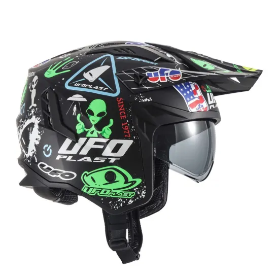 UFO Sheratan Jet Helmet #2
