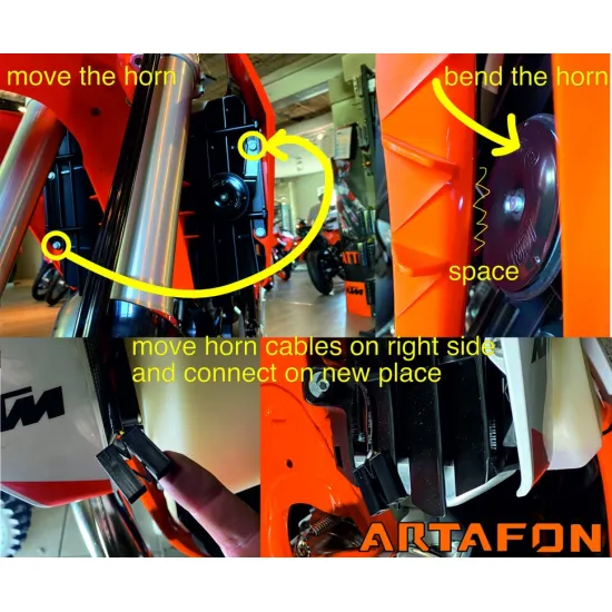 ARTAFON KTM HUSQVARNA Gas Gas 2025-2024 TBI Hűtővédő RG03 #2