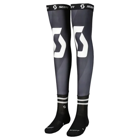 Scott Knee Brace Socks Black White 412814-1007