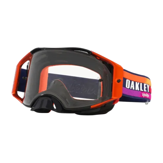 OAKLEY AIRBRAKE MX Goggle 0OO7046 Troy lee designs navy sunrise 7046G5