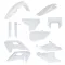 ACERBIS FULL PLASTIC KIT COMPATIBLE FOR HUSQVARNA AC 0026855