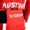 X-GRIP Motocross Pants Titanium SIXDAYS 2024 TEAM AUSTRIA red with pockets XG-2809-009