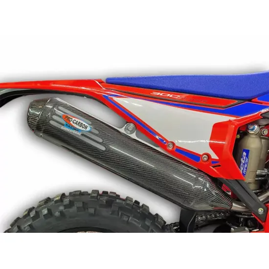 PRO-CARBON RACING Beta Exhaust Silencer Skin – RR 250-300 2020-2025 Standard Pipe BE-SS-01