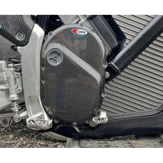 PRO-CARBON RACING Stark VARG Case Cover – Right – Coolant – MX + EX SF-CC-01
