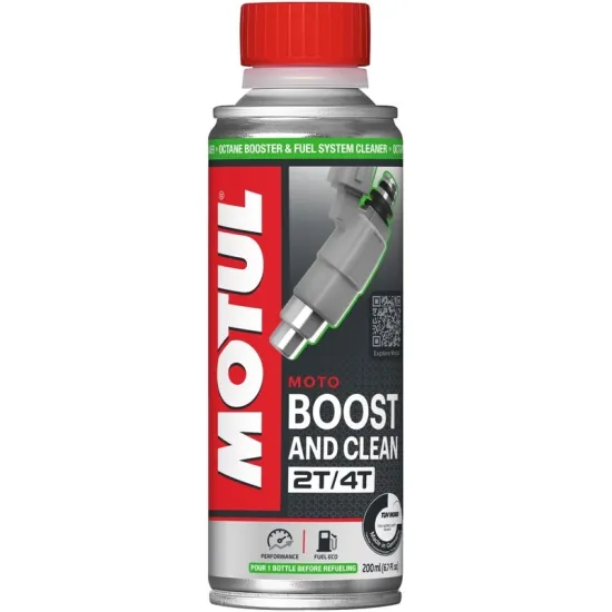 MOTUL Boost And Clean Moto 200ML (adalék motorkerékpárokhoz) MOT110873