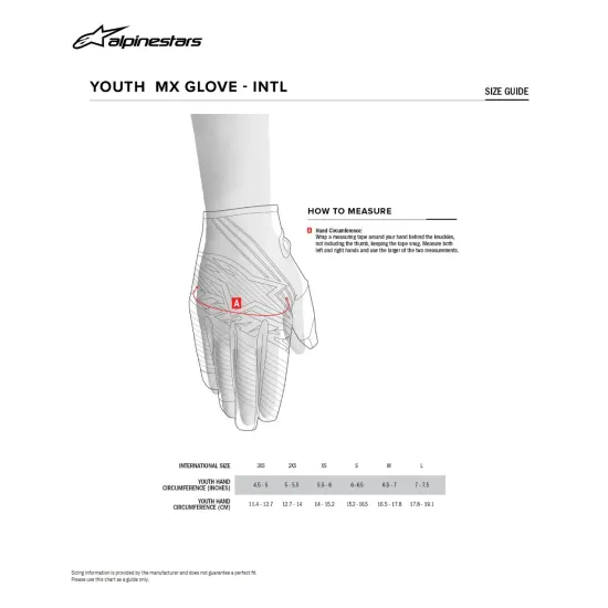 Alpinestars Youth Full Bore V2 Gloves 3540226 #2
