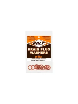 RTECH COPPER DRAIN PLUG WASHERS-KTM - DPW.KTM