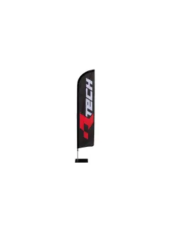 RTECH RTECH FLAG 200X50CM WITH METAL BASE AND WATERBAG - R-FLAGRTECH01