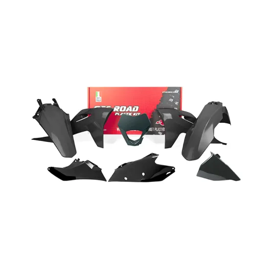 RTECH PLASTIC KIT 6 PCS WITH FRONT HEADLIGHT PLASTIC - R-KITGAS-NR0-521