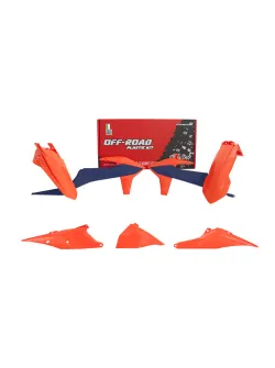 RTECH PLASTIC KIT 5 PCS WITH LEFT AIRBOX COVER - R-KITKTM-OEM-423