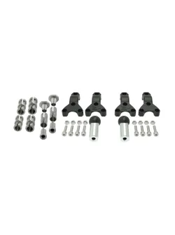 RTECH SPHERIC MOUNTING KIT HANDLEBAR  >22=>28 INCLUDED 14/16/18mm STEEL EXPANDERS - R-KITMOUNT006