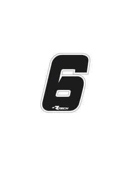 RTECH PVC NUMBER STICKERS SIZE 1-NR.3-PACK 10 PCS - R-NUMSIZ106NR
