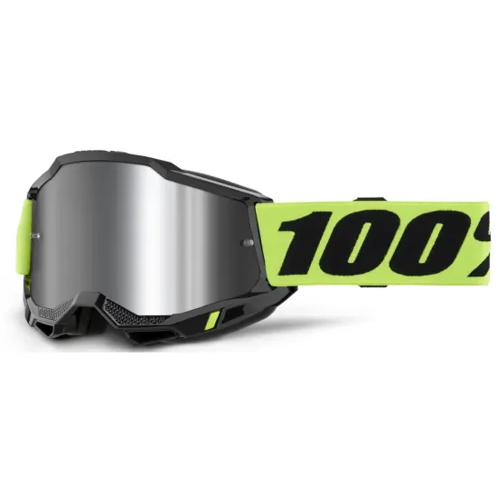 100% Youth Accuri 2 Goggle JR YL MIR SLV 50025-00012