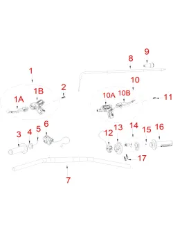 HENGJIAN front disc brake mount  S7-Z300-3-10A (10A)