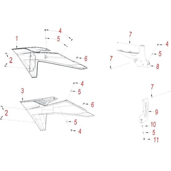 HENGJIAN R fuel tank guard  S7-Z300-9-04 (3)