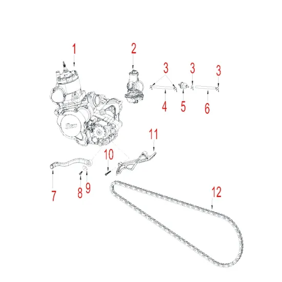 HENGJIAN carburator assy  S7-Z300-19-02 (2)