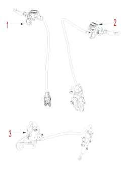 HENGJIAN rear disc brake assy  S7-Z300-22-03 (3)