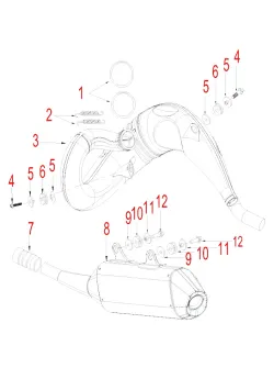 HENGJIAN exhaust pipe  S7-Z300-23-3 (3)