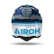 AIROH Motocross Helm Wraaap Conquer Blue Gloss