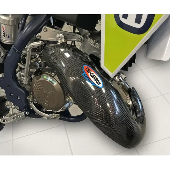 PRO-CARBON RACING Gas Gas Exhaust Guard / Pipe Guard – 2021-2023 MC125 Standard Pipe