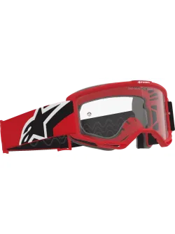 ALPINESTARS Vision OTG Goggle RED/BLK/WHT/CLR 5100726-3163