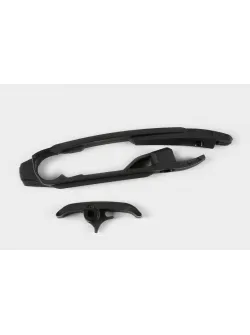 UFO Swingarm Chain Slider black for Ktm SX 250 - SX 125 - SX 150 - SX-F 350 - SX-F 450 - SX-F 250 - XC-F 250 - XC-F 350 - XC-F 450 KT04065