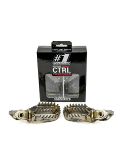 ONEGRIPPER Ti-CTRL Footpegs - Ultra Grip - KTM/HQV/GG/Beta OGFP-TiCTRL-0101UG-00