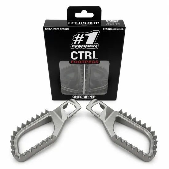 ONEGRIPPER CTRL V2 Footpegs - KTM/HQV/GG/BETA OGFP-CTRLV2-0101-55