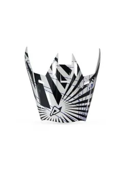 ACERBIS REPLACEMENT VISOR ON-WAY (BLACK * BLACK/WHITE * BLUE * ORANGE * RED * WHITE * WHITE/BLUE * WHITE/ORANGE * WHITE/RED) AC 0013632.