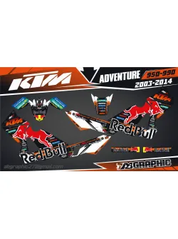 ABGRAPHIC Matrica Idomszettre KTM ADVENTURE 950-990 2003-2014 50224000
