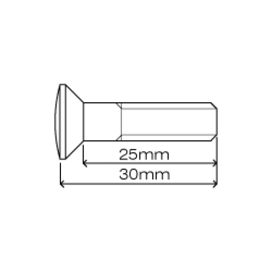 DRC Sprocket Bolts/Nuts M8x25mm 6pcs - Quality ZETA-DRC Moto #2