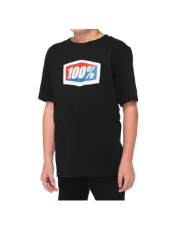 100% Utcai R&ouml;vid Ujj&uacute; P&oacute;l&oacute; (Fekete) 20000-00007-L