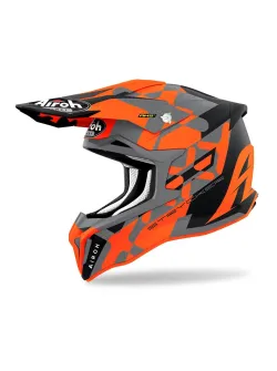 Airoh Strycker XXX MX Buk&oacute;sisak (Narancs-Matt) STKX32-XL