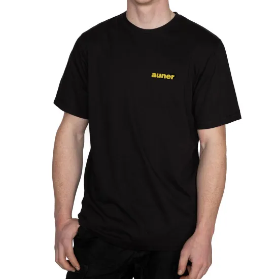 Auner Rövidujjú Póló (Fekete) A-100039