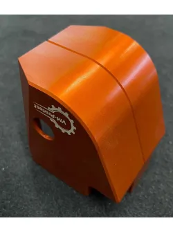 CNC Mart Alum&iacute;nium Himbav&eacute;dő KTM Motorokhoz (Narancs) cnc-himbaved-org