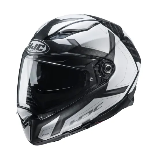 HJC F70 Zárt Motoros bukósisak (Fekete-Fehér) 152875-M