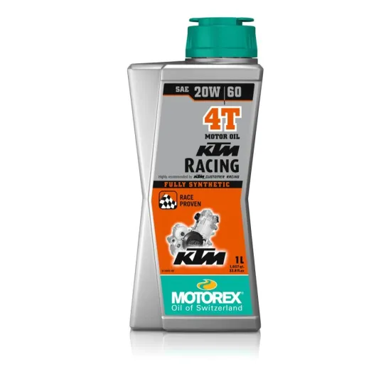 Motorex KTM Racing 4T Motorolaj 20W-60 (1L) ktm-r-4t-1l