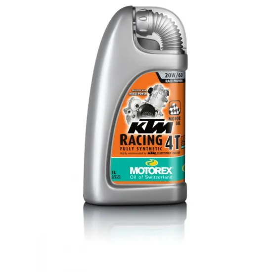 Motorex KTM Racing 4T Motorolaj 20W-60 (1L) rexktm-r-4t-1l