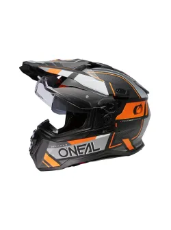 Oneal D-SRS SQUARE V.23 Buk&oacute;sisak (Fekete-Sz&uuml;rke-Narancs) DSRS-01-S