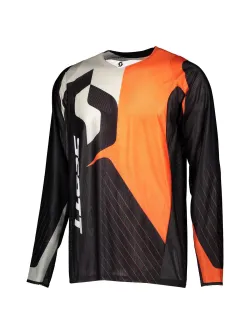 Scott 450 Angled Motocross Mez (Fekete-orange) 2686101009006-M