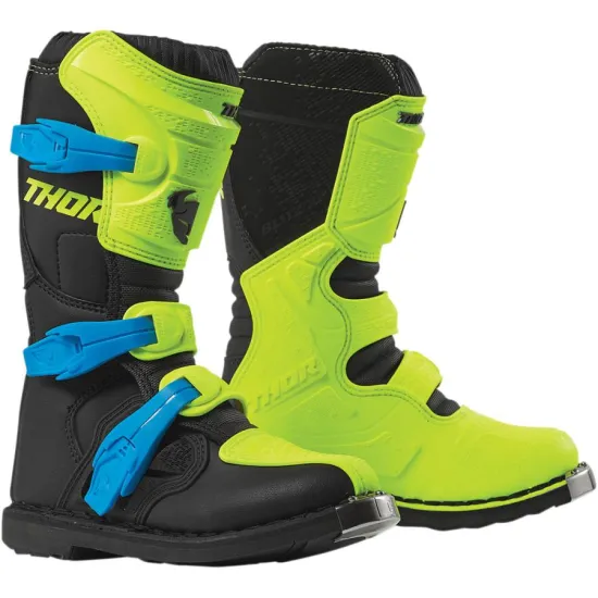 THOR Blitz XP Gyerek Motocross Csizma (Acid-Fekete) 34110521-5