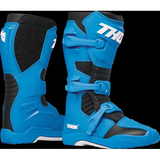 THOR Blitz XR Motocross Csizma (Kék-Fehér) 3410-3084-9