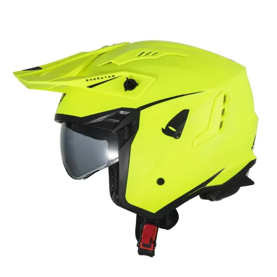 UFO Sheratan Robogós Bukósisak (Sárga Fluo) HE13002DFLU-M