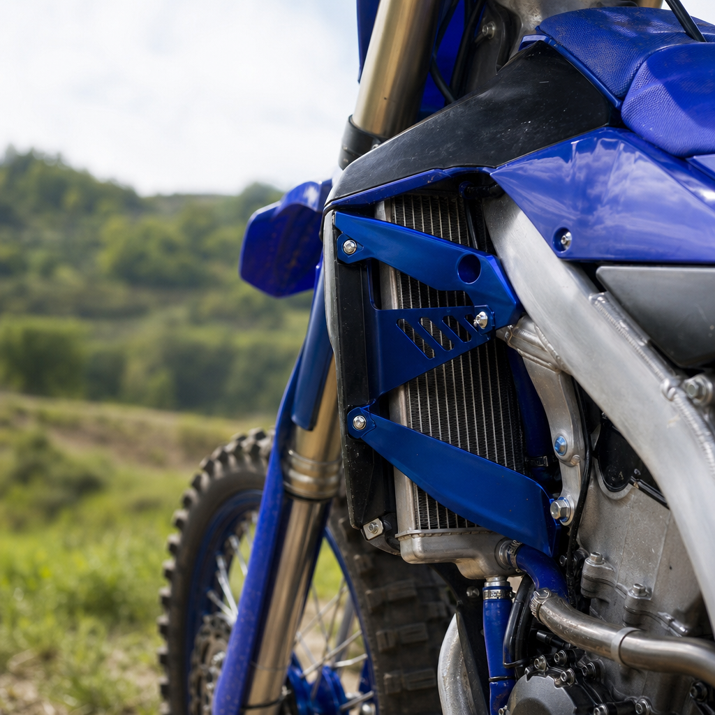 Hűtővédő KÉK YAMAHA YZ250F YZ450F YZ450FX 2018 - 2019 AX1496