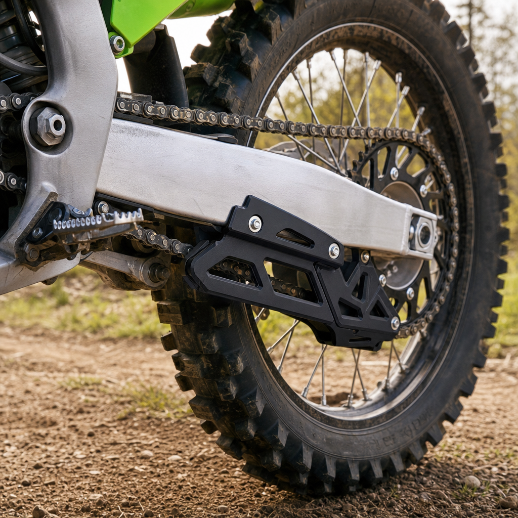 HDPE Láncvezető FEKETE KAWASAKI KX450 2019 AX1541