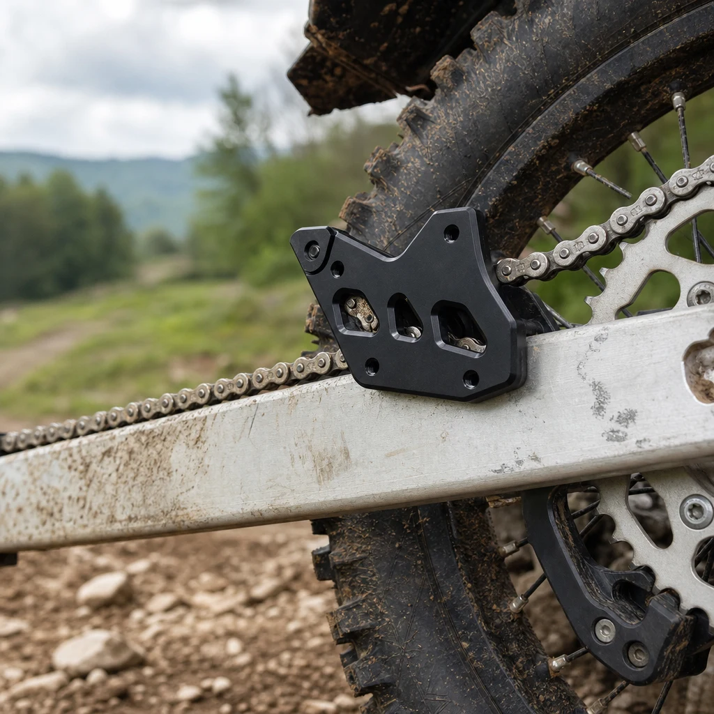 HDPE Láncvezető FEKETE KTM HUSQVARNA SHERCO 2008 - 2019 AX1385