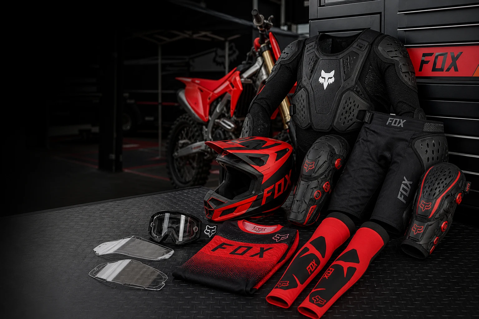 FOX szemüvegek és motocross felszerelés